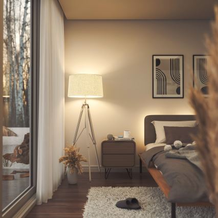 Nanoleaf - SET 2x LED RGBW Dimmabilna žarulja ESSENTIALS MATTER A19 E27/9W/230V 2700-6500K CRI 90 Wi-Fi