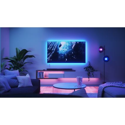 Nanoleaf - SET 2x LED RGBW Prigušiva žarulja ESSENTIALS MATTER A19 E27/9W/230V 2700-6500K CRI 90 Wi-Fi