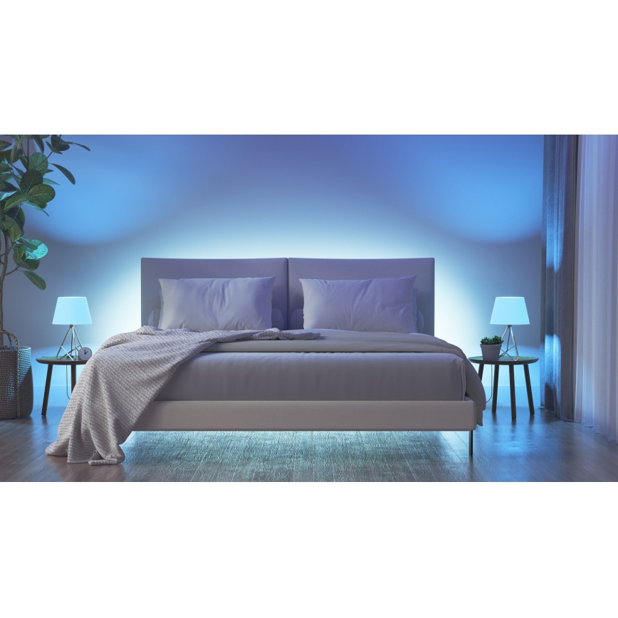 Nanoleaf - SET 4x LED RGBW Prigušiva žarulja ESSENTIALS MATTER A19 E27/9W/230V 2700-6500K CRI 90 Wi-Fi