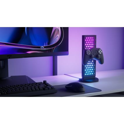 Nanoleaf - LED RGBIC Prigušiva punjiva stolna stanica 5V 2700-6500K crna