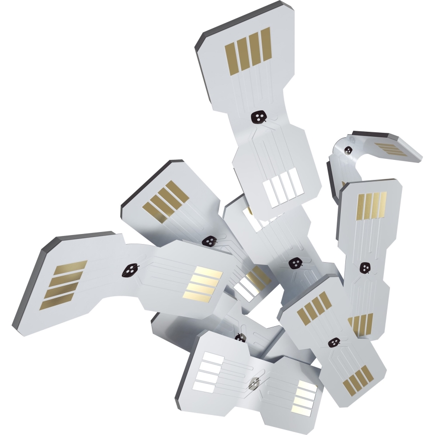 Nanoleaf - SET 9x Fleksibilni konektor za LED panele CANVAS