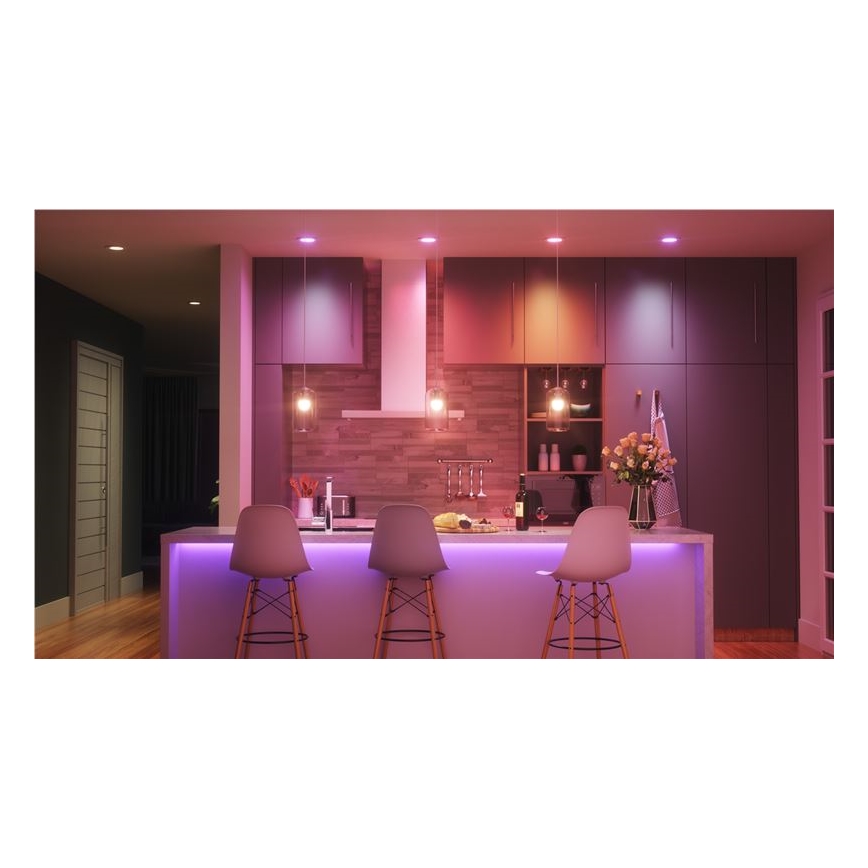 SET 3x LED RGBW Prigušiva žarulja ESSENTIALS A60 E27/8,5W/230V CRI 90 2700-6500K Wi-Fi - Nanoleaf