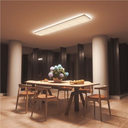 Nanoleaf - SET 3x LED RGBW Prigušiva stropna svjetiljka SKYLIGHT 1xLED/18W/230V + 2xLED/16W/230V 2700-6500K Wi-Fi