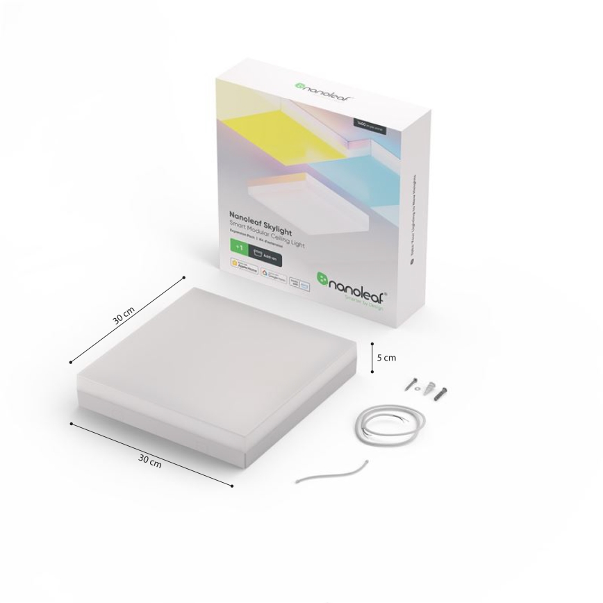 Nanoleaf - Set za proširenje LED RGBW Prigušiva svjetiljka SKYLIGHT LED/16W/230V 2700-6500K Wi-Fi