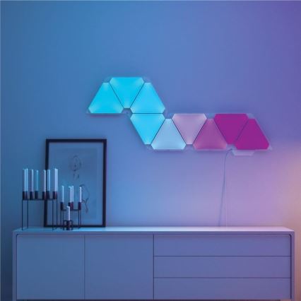 Nanoleaf - SET 15x LED RGB Prigušivi panel RHYTHM LED/2W/230V Wi-Fi