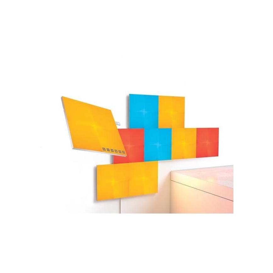 Nanoleaf - SET 9x LED RGB Prigušivi panel CANVAS LED/1W/230V 1200-6500K Wi-Fi