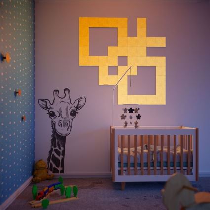 Nanoleaf - SET 9x LED RGB Prigušivi panel CANVAS LED/1W/230V 1200-6500K Wi-Fi