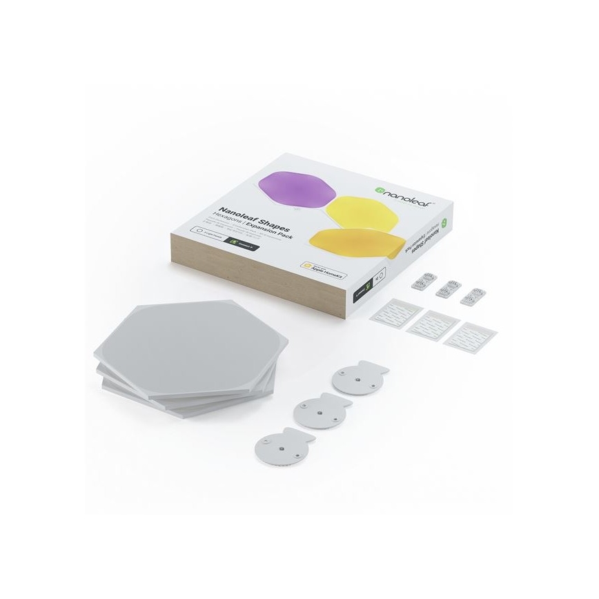 Nanoleaf - SET 3x LED RGB Prigušivi panel HEXAGON LED/2W/230V Wi-Fi