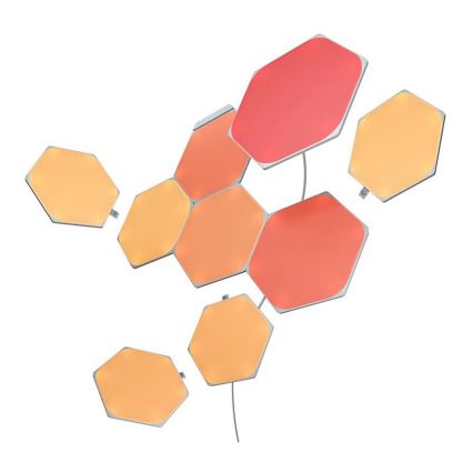 Nanoleaf - SET 9x LED RGB Prigušivi panel HEXAGON LED/2W/230V Wi-Fi