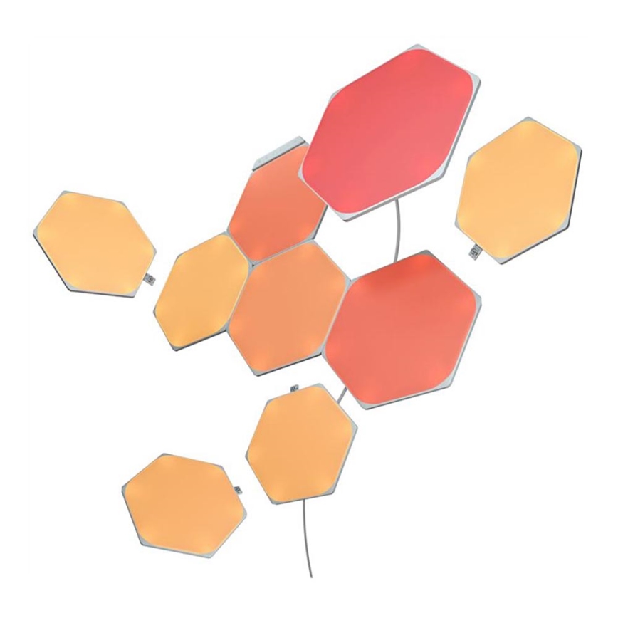 Nanoleaf - SET 9x LED RGB Prigušivi panel SHAPES HEXAGON LED/2W/230V 1200-6500K Wi-Fi