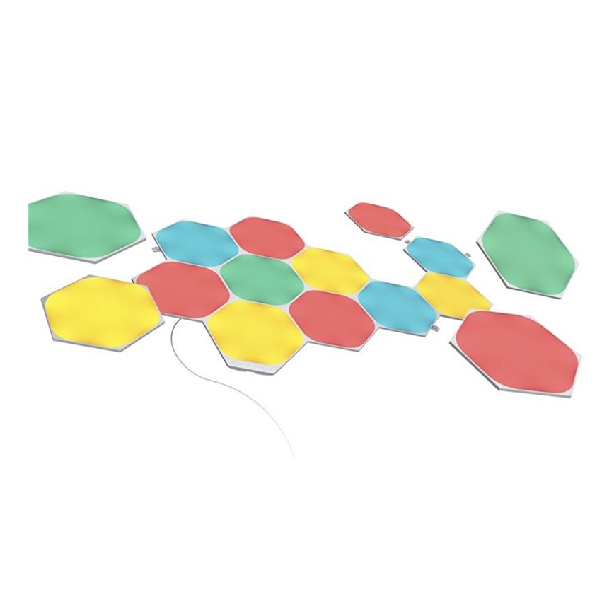 Nanoleaf - SET 15x LED RGB Prigušivi panel LED/2W/230V 1200-6500K Wi-Fi