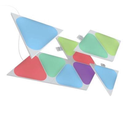 Nanoleaf - SET za proširenje 10x LED RGB Prigušivi panel TRIANGLES LED/0,5/230V Wi-Fi