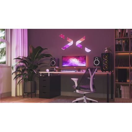 Nanoleaf - SET za proširenje 10x LED RGB Prigušivi panel TRIANGLES LED/0,5/230V Wi-Fi