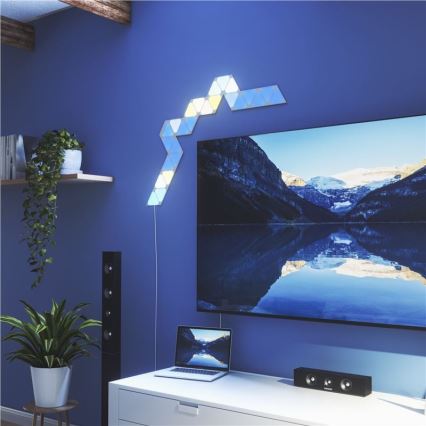 Nanoleaf - SET 5x LED RGB Prigušivi panel TRIANGLES LED/0,5W/230V 1200-6500K Wi-Fi