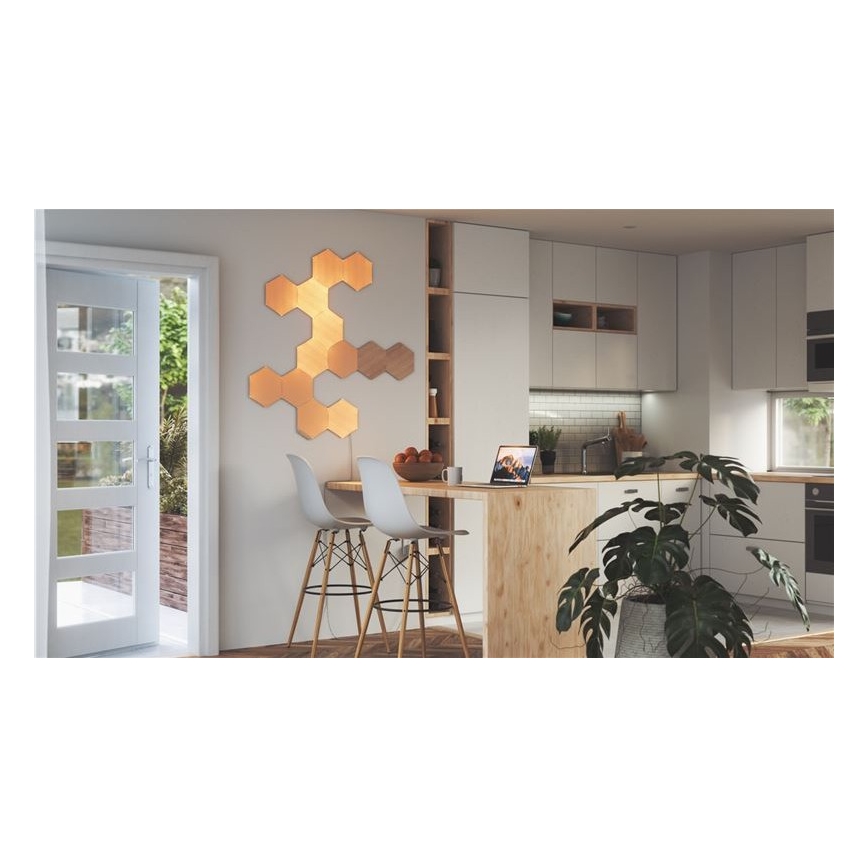 Nanoleaf - SET 13x LED Prigušivi panel HEXAGONS LED/2W/230V Wi-Fi