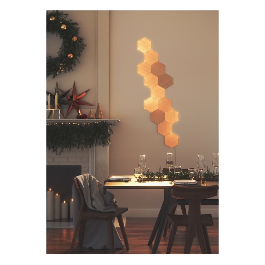 Nanoleaf - SET 13x LED Prigušivi panel HEXAGONS LED/2W/230V Wi-Fi