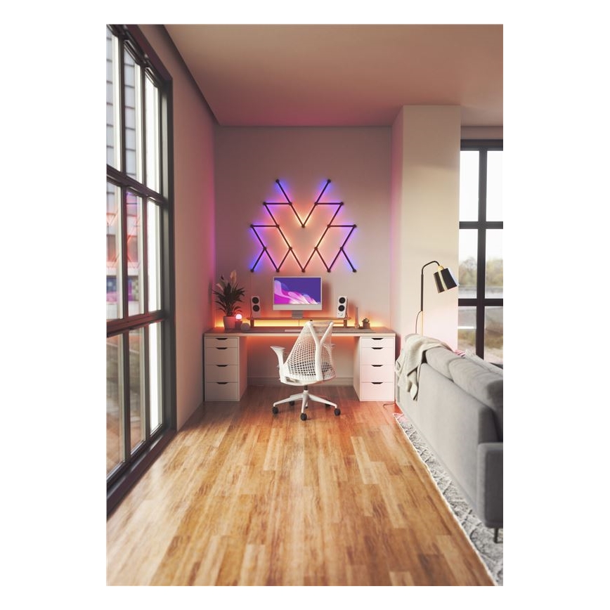 Nanoleaf - Set pokrova za lajsnu LINES 9 kom crna mat