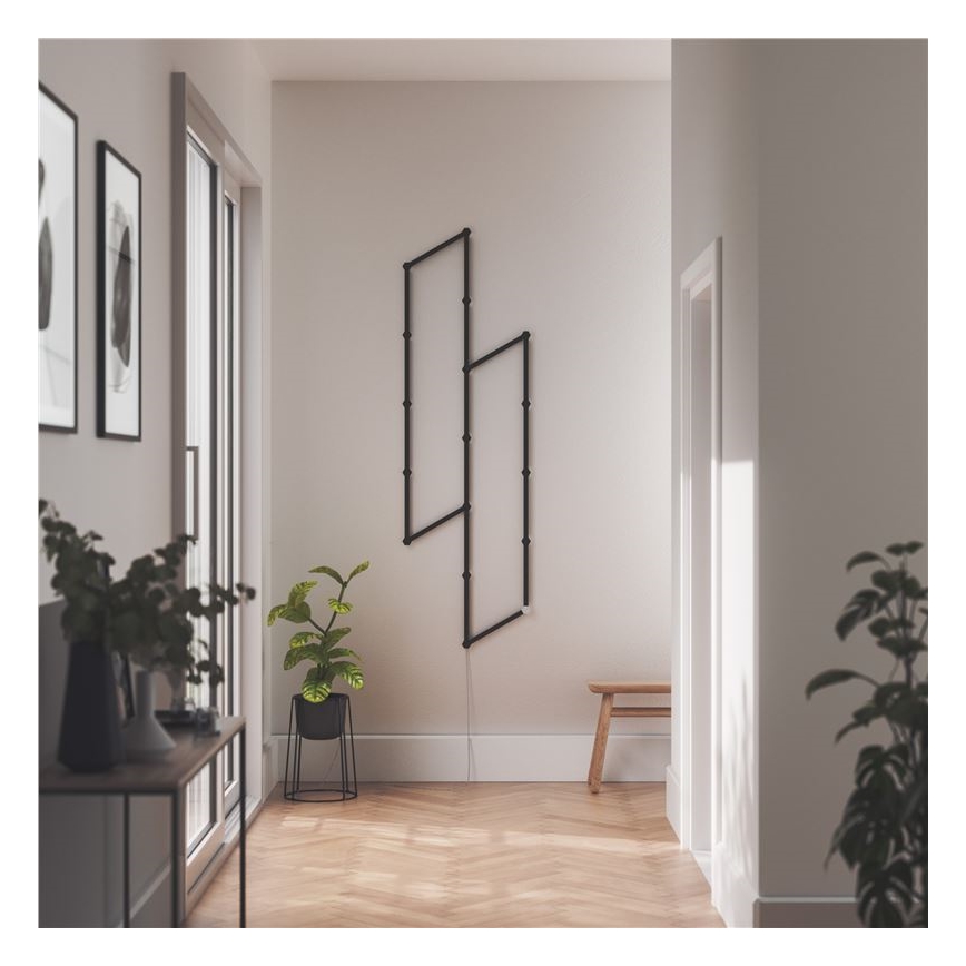Nanoleaf - Set pokrova za lajsnu LINES 9 kom crna mat