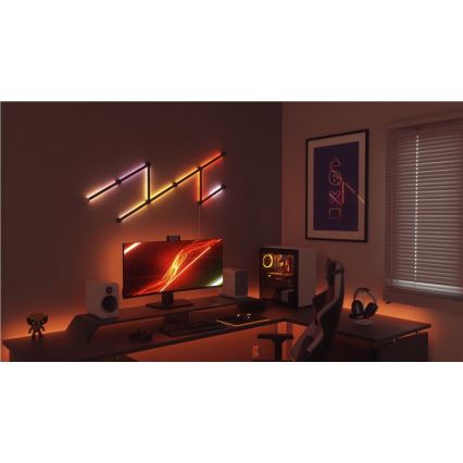 Nanoleaf - Set pokrova za lajsnu LINES 9 kom crna mat