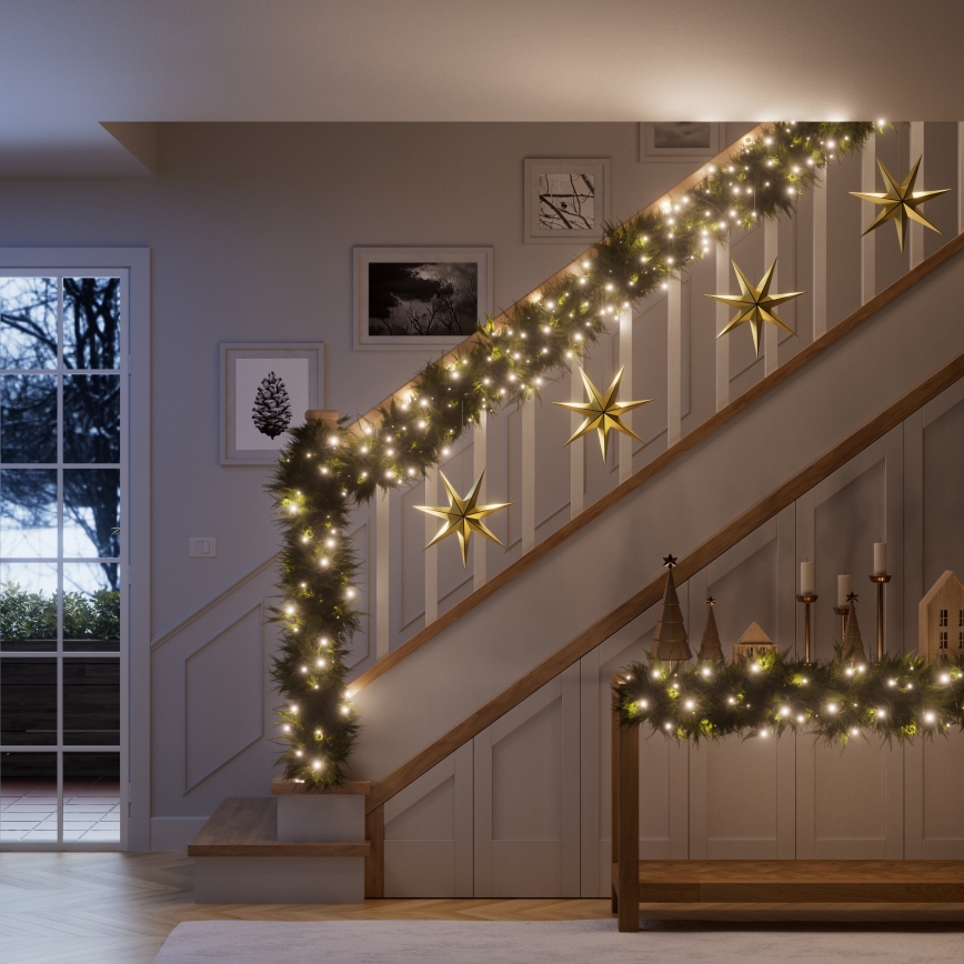 Nanoleaf - LED RGBW Vanjska božićna svjetlosna lanac ESSENTIALS 300xLED 2x12m 2700-6500K Wi-Fi IP67