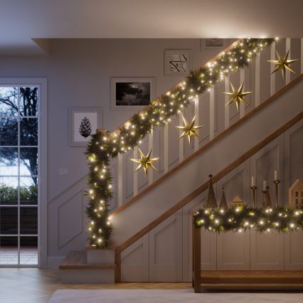 Nanoleaf - LED RGBW Vanjske božićne lampice ESSENTIALS 300xLED 2x12m 2700-6500K Wi-Fi IP67