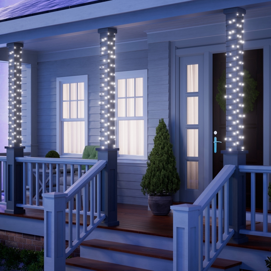 Nanoleaf - LED RGBW Vanjske božićne lampice ESSENTIALS 300xLED 2x12m 2700-6500K Wi-Fi IP67