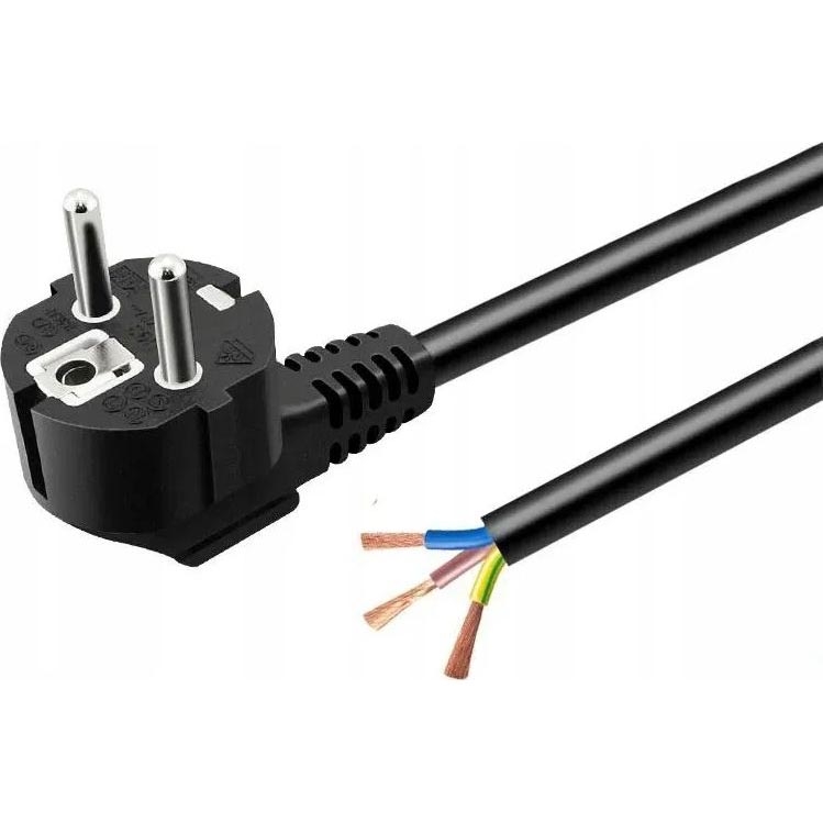 Napajajući kabel 3 m, 230 V, crne boje