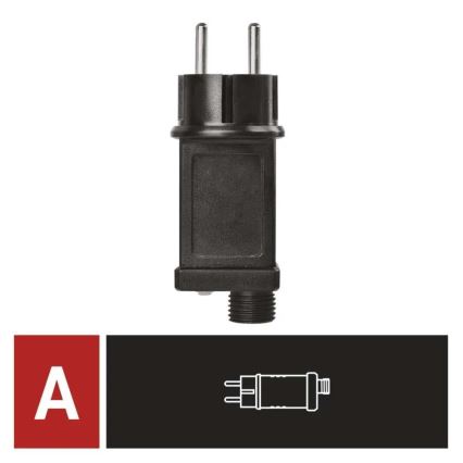 Napajanje za božićne spojne lampice 12W/230V IP44