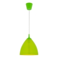 Napojni kabel EDI 1xE27/60W/230V 90 cm zeleni