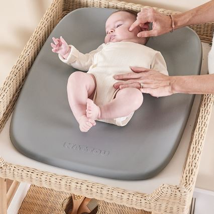 Nattou - Podloga za presvlačenje SOFTY 50x70 cm siva