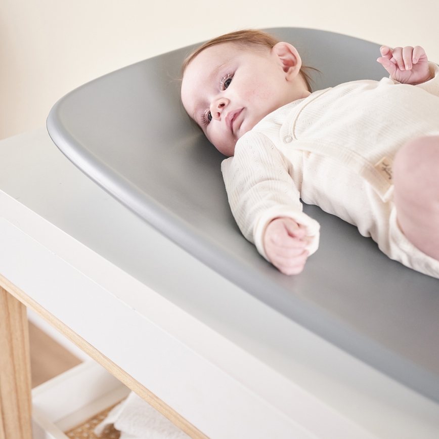 Nattou - Podloga za presvlačenje SOFTY 50x70 cm siva