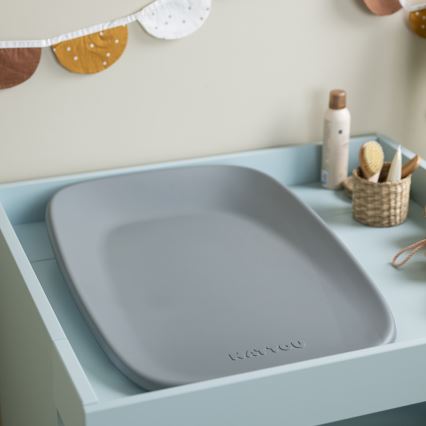 Nattou - Podloga za presvlačenje SOFTY 50x70 cm siva