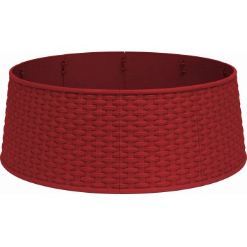 Navlaka za stalak božićnog drvca, promjera 65 cm, crvena