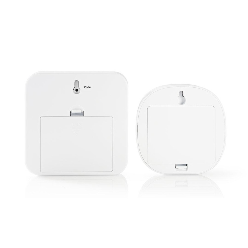 Alarm s bežičnim senzorom pokreta 6xAA bijela