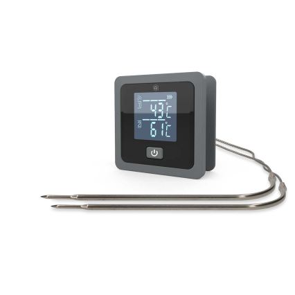 Pametni digitalni termometar za meso s LCD zaslonom SmartLife 0-300 °C 2xAAA