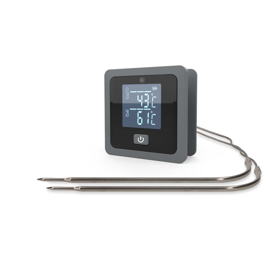 Pametni digitalni termometar za meso s LCD zaslonom SmartLife 0-300 °C 2xAAA