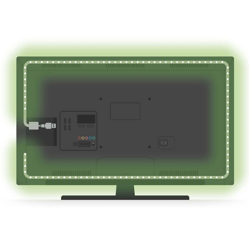 LED RGB Prigušiva traka SmartLife 2,4m LED/4W/5V