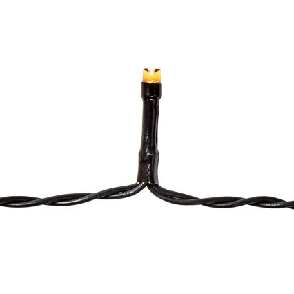 LED vanjski niz lampica 96xLED/7 funkcija/3xAA 7,7m IP44 topla bijela