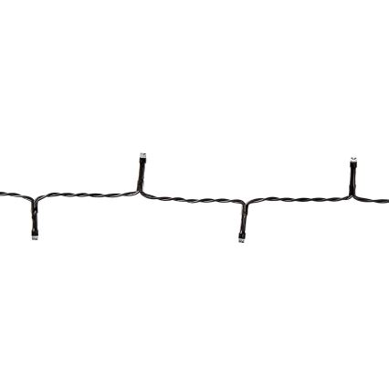 LED vanjski niz lampica 96xLED/7 funkcija/3xAA 7,7m IP44 topla bijela