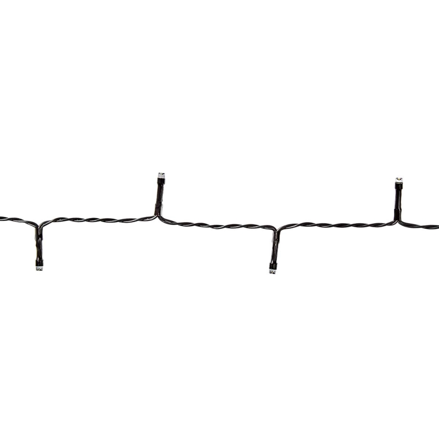 LED vanjski niz lampica 96xLED/7 funkcija/3xAA 7,7m IP44 topla bijela