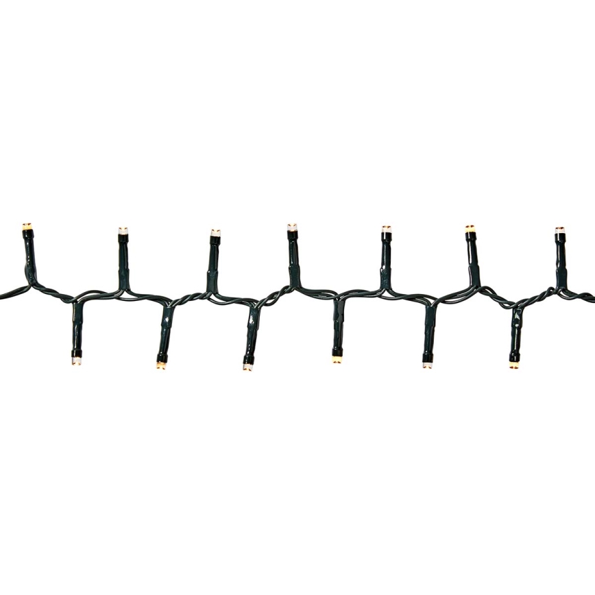 LED vanjski svjetleći lanac 700xLED/7 funkcija 17m IP44 topla bijela