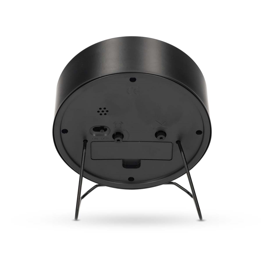 Analogna budilica 1xAA crna