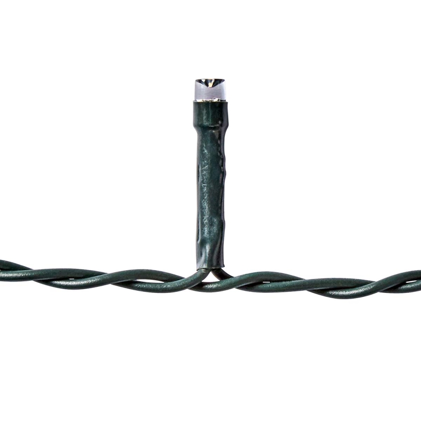 LED vanjska zavjesa 180x LED/7 funkcija 10,9 m IP44 topla bijela