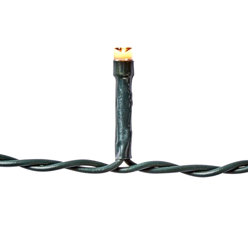 LED Vanjska božićna svjetlosna zavjesa 360xLED/7 funkcija 14m IP44 topla bijela