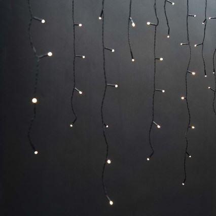 LED vanjska zavjesa 360 x LED/7 funkcija 14 m IP44 topla bijela