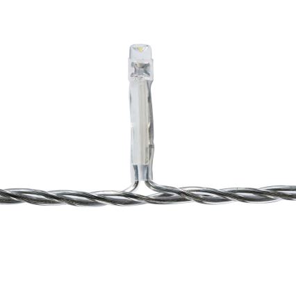 LED Vanjski  zavjesa 360xLED/7 funkcija 14m IP44 hladno bijela
