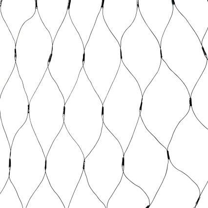 LED vanjska svjetlosna zavjesa 320xLED/7 funkcija 6m IP44 topla bijela