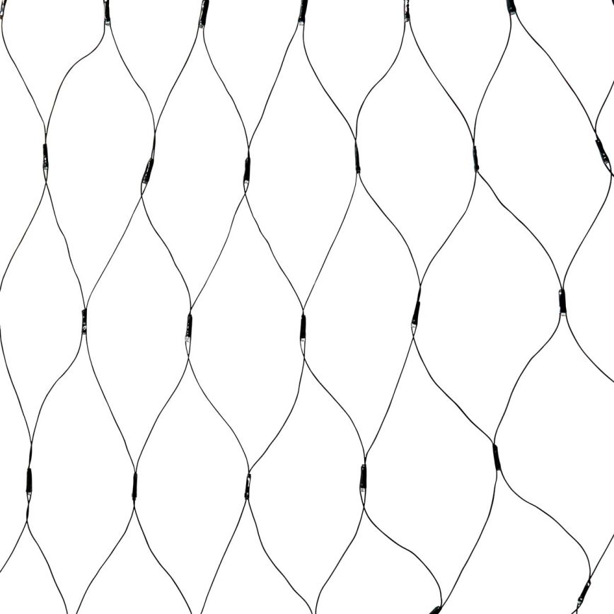 LED vanjska svjetlosna zavjesa 320xLED/7 funkcija 6m IP44 topla bijela