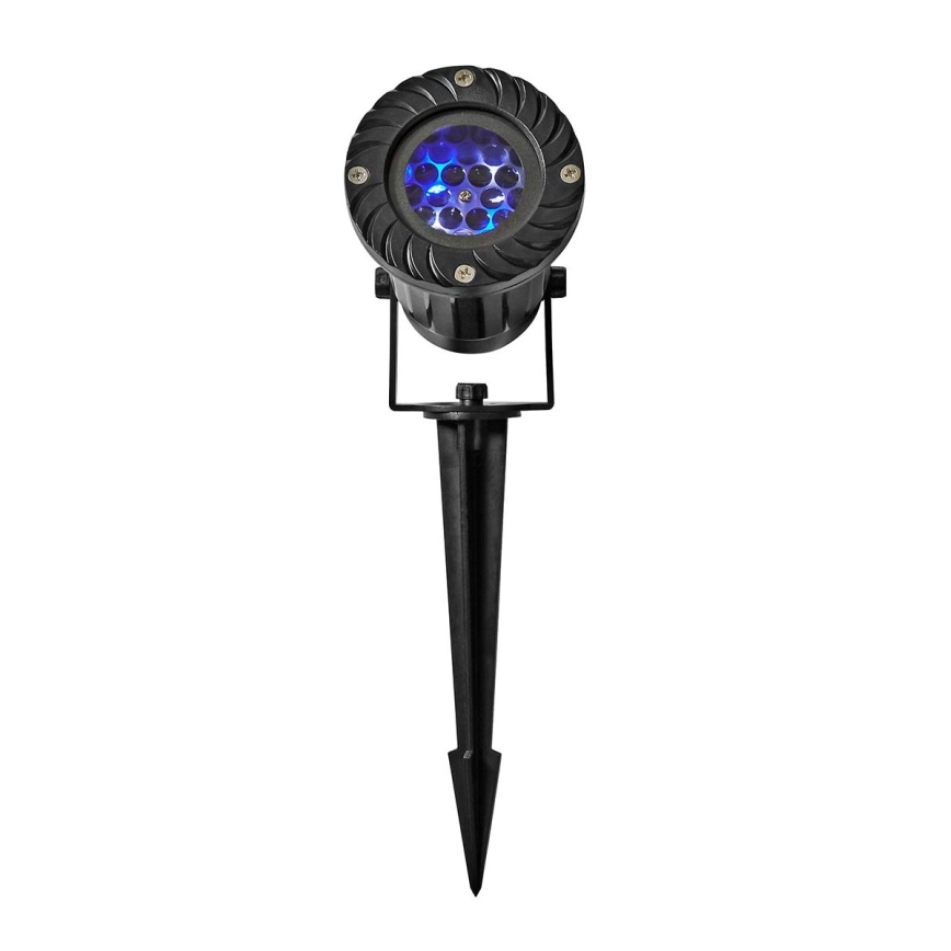LED Božićni vanjski projektor snježnih pahulja 5W/230V IP44