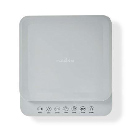 Rashlađivač zraka 65W/230V Wi-Fi Tuya bijela + daljinski upravljač